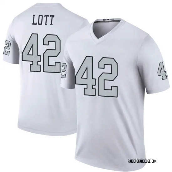 Ronnie Lott Las Vegas Raiders Nike Women's Game Retired Player Jersey - Black