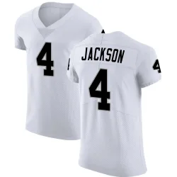Men's Shedrick Jackson Las Vegas Raiders No.4 Elite Vapor Untouchable Jersey - White