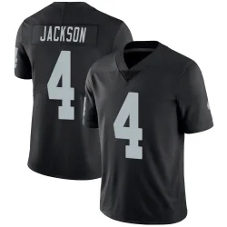Men's Shedrick Jackson Las Vegas Raiders No.4 Limited Team Color Vapor Untouchable Jersey - Black