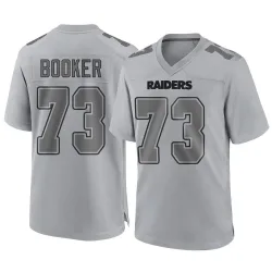 Men's Tank Booker Las Vegas Raiders No.73 Game Atmosphere Fashion Jersey - Gray