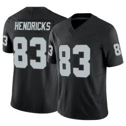 Men's Ted Hendricks Las Vegas Raiders No.83 Limited Vapor F.U.S.E. Jersey - Black