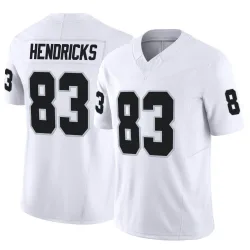 Men's Ted Hendricks Las Vegas Raiders No.83 Limited Vapor F.U.S.E. Jersey - White