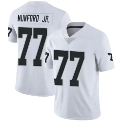 Men's Thayer Munford Jr. Las Vegas Raiders No.77 Limited Vapor Untouchable Jersey - White