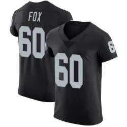 Men's Tomari Fox Las Vegas Raiders No.60 Elite Team Color Vapor Untouchable Jersey - Black