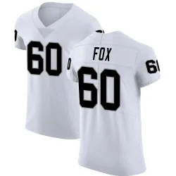Men's Tomari Fox Las Vegas Raiders No.60 Elite Vapor Untouchable Jersey - White