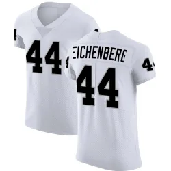 Men's Tommy Eichenberg Las Vegas Raiders No.44 Elite Vapor Untouchable Jersey - White