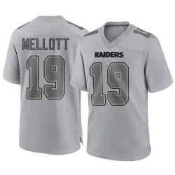 Men's Tommy Mellott Las Vegas Raiders No.19 Game Atmosphere Fashion Jersey - Gray