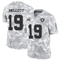 Men's Tommy Mellott Las Vegas Raiders No.19 Limited 2024 Salute to Service Jersey - Arctic Camo