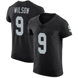 Men's Tyree Wilson Las Vegas Raiders No.9 Elite Team Color Vapor Untouchable Jersey - Black