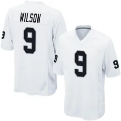 Men's Tyree Wilson Las Vegas Raiders No.9 Game Jersey - White