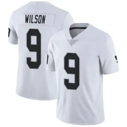 Men's Tyree Wilson Las Vegas Raiders No.9 Limited Vapor Untouchable Jersey - White