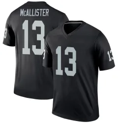 Men's Tyreik McAllister Las Vegas Raiders No.13 Legend Jersey - Black
