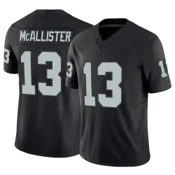 Men's Tyreik McAllister Las Vegas Raiders No.13 Limited Vapor F.U.S.E. Jersey - Black