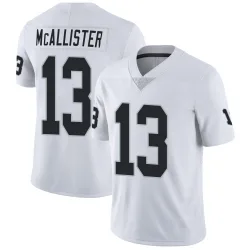 Men's Tyreik McAllister Las Vegas Raiders No.13 Limited Vapor Untouchable Jersey - White