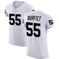 Men's Vontaze Burfict Las Vegas Raiders No.55 Elite Vapor Untouchable Jersey - White