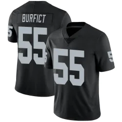 Men's Vontaze Burfict Las Vegas Raiders No.55 Limited Team Color Vapor Untouchable Jersey - Black