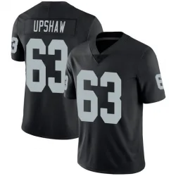 Men's Wilson Gene Upshaw Las Vegas Raiders No.63 Limited Team Color Vapor Untouchable Jersey - Black