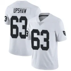 Men's Wilson Gene Upshaw Las Vegas Raiders No.63 Limited Vapor Untouchable Jersey - White