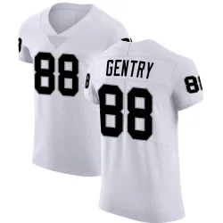 Men's Zach Gentry Las Vegas Raiders No.88 Elite Vapor Untouchable Jersey - White