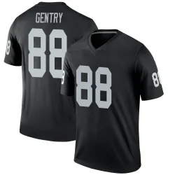 Men's Zach Gentry Las Vegas Raiders No.88 Legend Jersey - Black