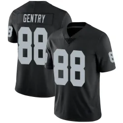 Men's Zach Gentry Las Vegas Raiders No.88 Limited Team Color Vapor Untouchable Jersey - Black