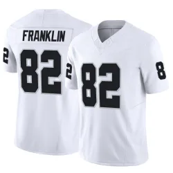 Men's Zakhari Franklin Las Vegas Raiders No.82 Limited Vapor F.U.S.E. Jersey - White