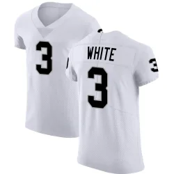 Men's Zamir White Las Vegas Raiders No.3 Elite Vapor Untouchable Jersey - White