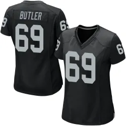 Women's Adam Butler Las Vegas Raiders No.69 Game Team Color Jersey - Black