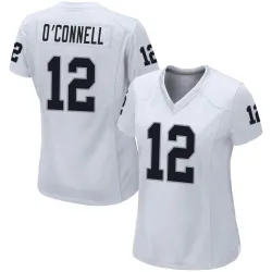 Women's Aidan O'Connell Las Vegas Raiders No.12 Game Jersey - White