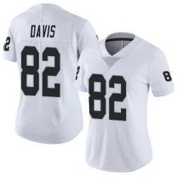 Women's Al Davis Las Vegas Raiders No.82 Limited Vapor Untouchable Jersey - White
