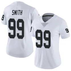 Women's Aldon Smith Las Vegas Raiders No.99 Limited Vapor Untouchable Jersey - White