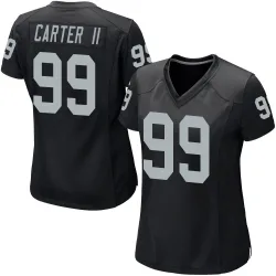 Women's Andre Carter II Las Vegas Raiders No.99 Game Team Color Jersey - Black
