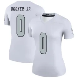 Women's Anthony Booker Jr. Las Vegas Raiders No.0 Legend Color Rush Jersey - White