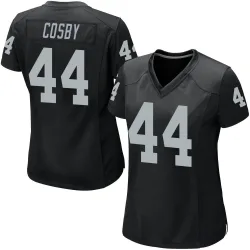 Women's Bryce Cosby Las Vegas Raiders No.44 Game Team Color Jersey - Black