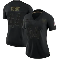 Women's Bryce Cosby Las Vegas Raiders No.44 Limited 2020 Salute To Service Jersey - Black