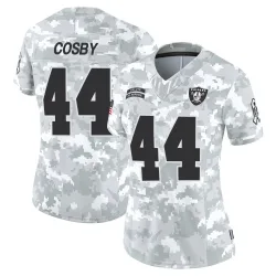 Women's Bryce Cosby Las Vegas Raiders No.44 Limited 2024 Salute to Service Jersey - Arctic Camo