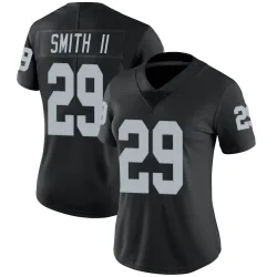 Women's Chris Smith II Las Vegas Raiders No.29 Limited Team Color Vapor Untouchable Jersey - Black