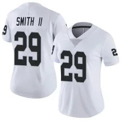 Women's Chris Smith II Las Vegas Raiders No.29 Limited Vapor Untouchable Jersey - White