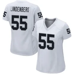 Women's Cody Lindenberg Las Vegas Raiders No.55 Game Jersey - White