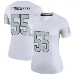 Women's Cody Lindenberg Las Vegas Raiders No.55 Legend Color Rush Jersey - White