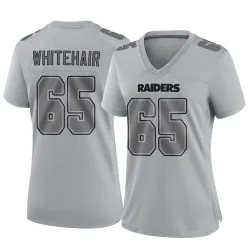 Women's Cody Whitehair Las Vegas Raiders No.65 Game Atmosphere Fashion Jersey - Gray