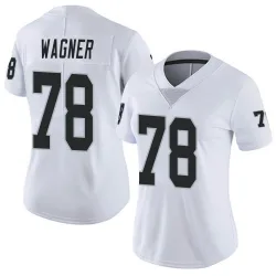 Women's Dalton Wagner Las Vegas Raiders No.78 Limited Vapor Untouchable Jersey - White