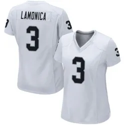 Women's Daryle Lamonica Las Vegas Raiders No.3 Game Jersey - White