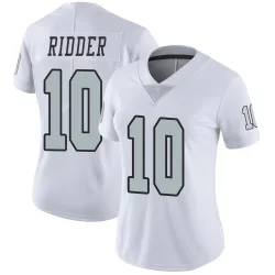 Women's Desmond Ridder Las Vegas Raiders No.10 Limited Color Rush Jersey - White