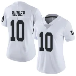 Women's Desmond Ridder Las Vegas Raiders No.10 Limited Vapor Untouchable Jersey - White