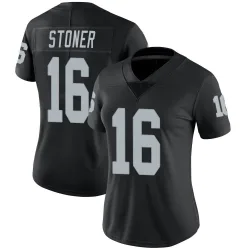 Women's Dillon Stoner Las Vegas Raiders No.16 Limited Team Color Vapor Untouchable Jersey - Black