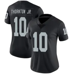 Women's Dont'e Thornton Jr. Las Vegas Raiders No.10 Limited Team Color Vapor Untouchable Jersey - Black