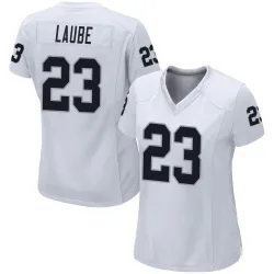 Women's Dylan Laube Las Vegas Raiders No.23 Game Jersey - White