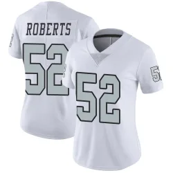 Women's Elandon Roberts Las Vegas Raiders No.52 Limited Color Rush Jersey - White