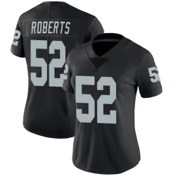 Women's Elandon Roberts Las Vegas Raiders No.52 Limited Team Color Vapor Untouchable Jersey - Black